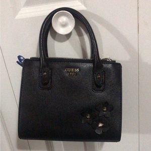 Black Guess mini crossbody & Matching wallet